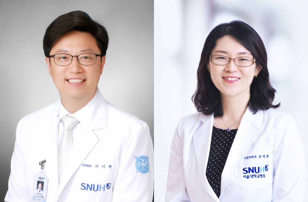 사진=분당서울대병원 가정의학과 이기헌 교수(좌), 서울대학교 부속의원 가정의학과 조미희 전문의(우)
