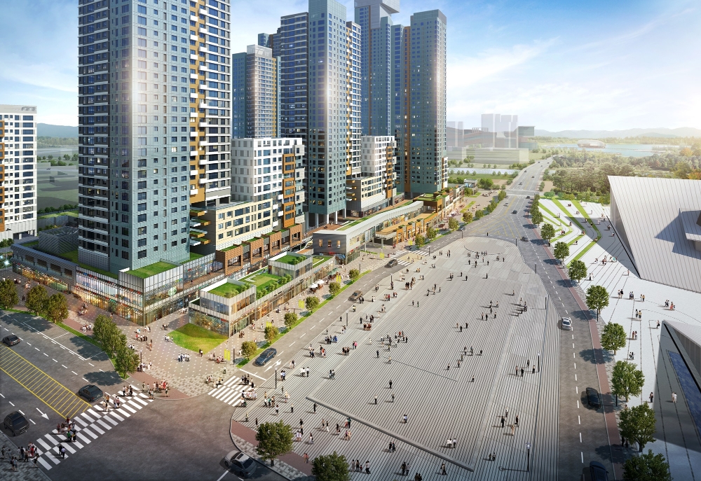 세종 리더스포레 투시도.(사진=한화건설 컨소시엄)