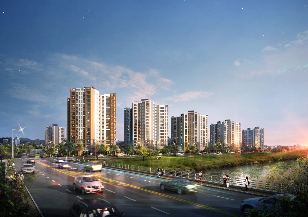 서신 아이파크 e편한세상 투시도. (사진=리얼투데이)