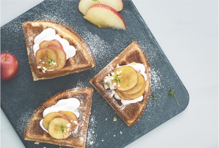 흥국에프엔비 ‘우리쌀 냉장 와플믹스’ 2종 출시