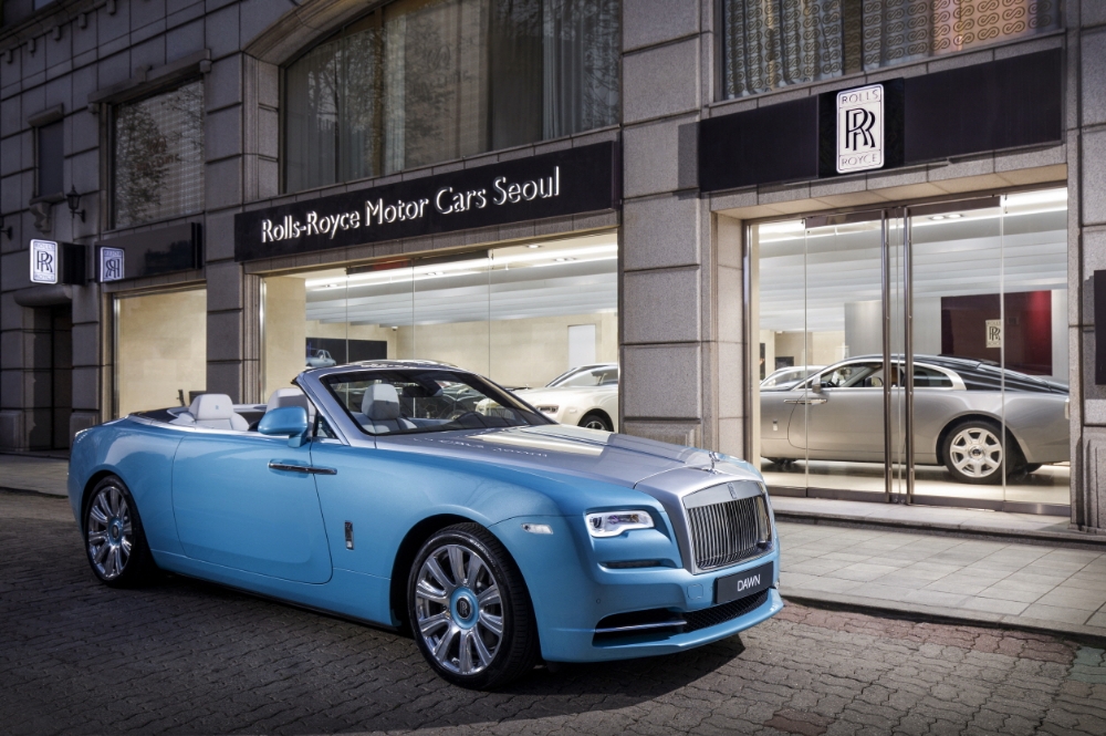 롤스로이스 쇼케이스 개최.(사진=롤스로이스모터카)