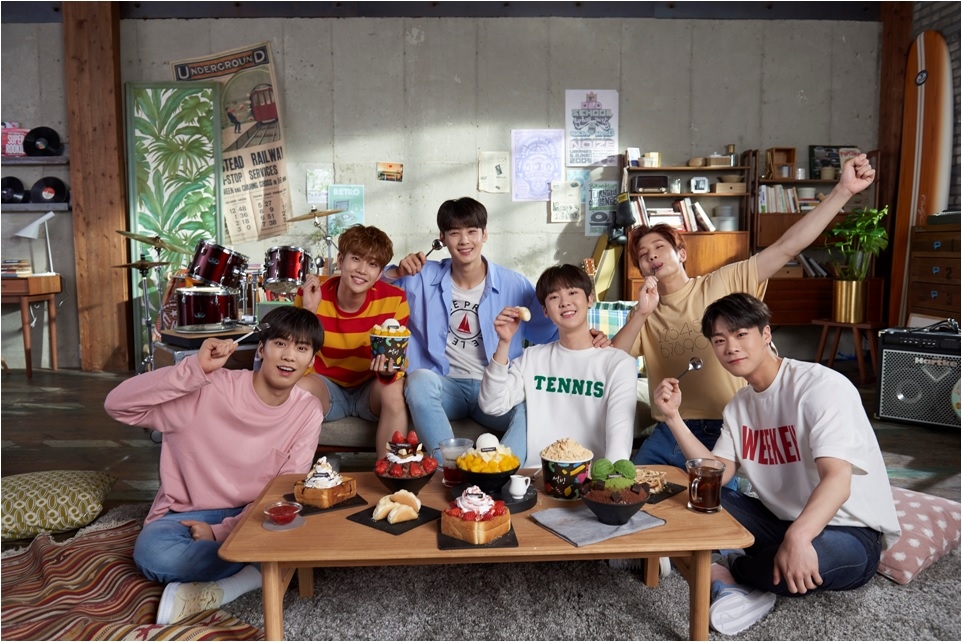 설빙 모델 아스트로 이미지. (사진=설빙)