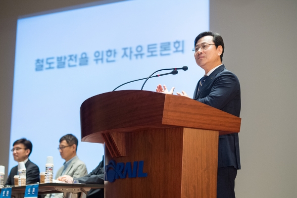 오영식 코레일 사장(사진=코레일 제공)