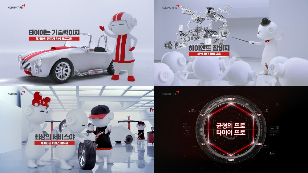 균형의 프로, 타이어프로 이미지. (사진=금호타이어)