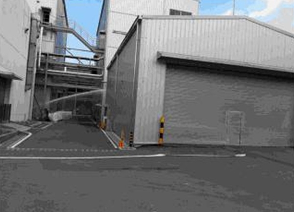 염소가스누출 사고현장.(사진제공=울산소방본부)