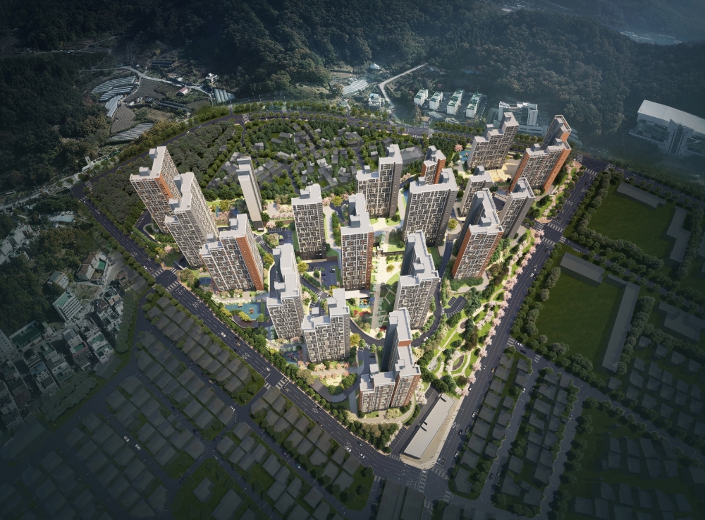 e편한세상 대전에코포레 조감도.(사진=한국토지신탁)