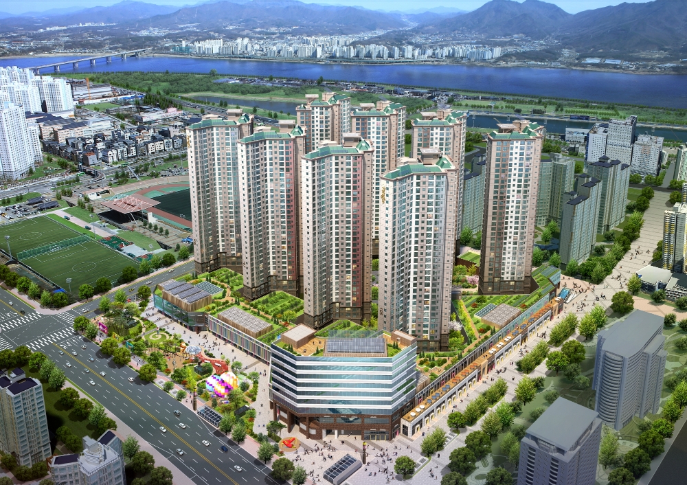 미사역 파라곤 조감도.(사진=동양건설산업)