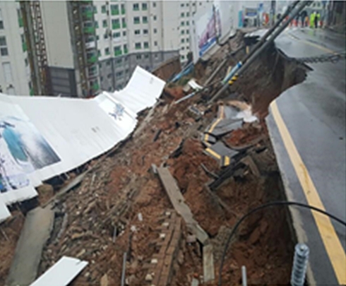 사고현장.(사진제공=부산지방경찰청)