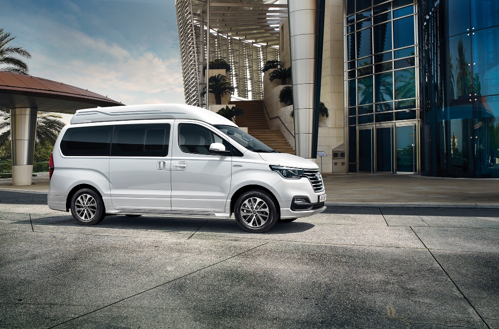 더 뉴 그랜드 스타렉스 리무진. 외관(사진=현대자동차)