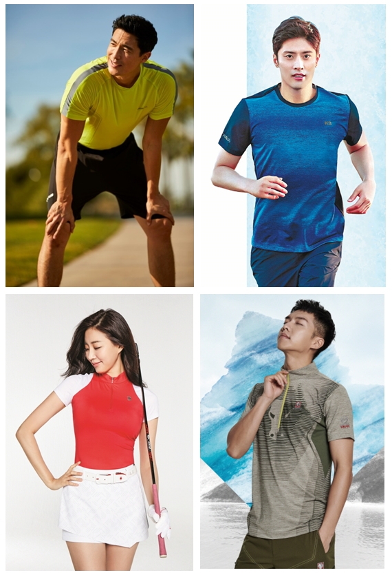 땀냄새 잡는 냉감티셔츠.(사진=머렐)
