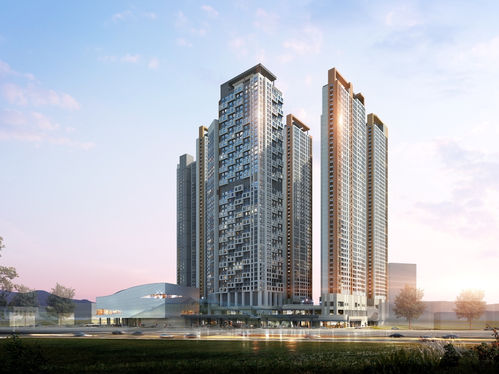 힐스테이트 금정역 투시도.(사진=현대건설)