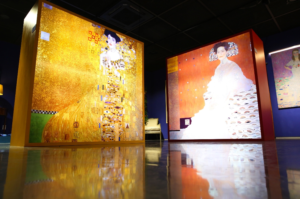 클림트 인사이드 전시.(사진=호반)