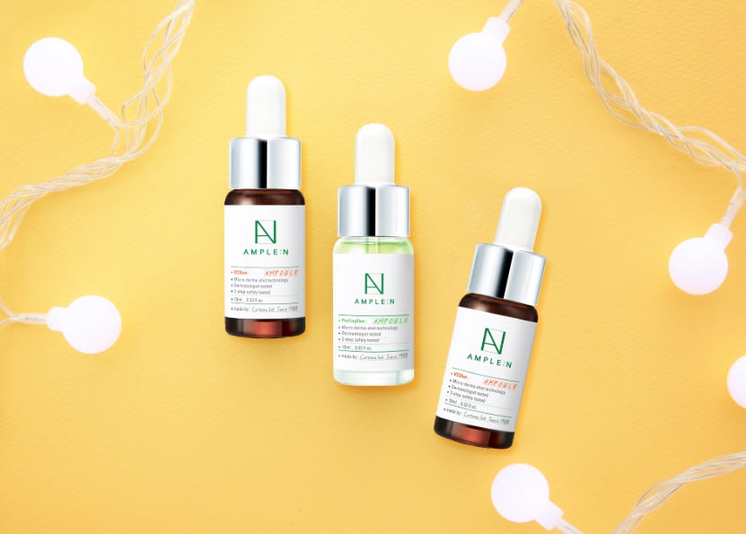 미니 사이즈 앰플 2종.(사진=코리아나 화장품)