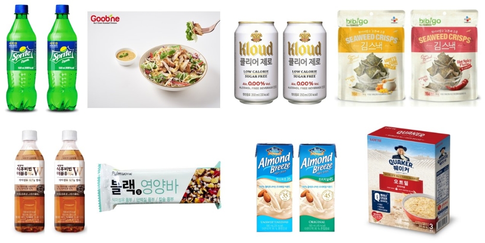 치어링 식음료 제품 컷.(사진=코카콜라)