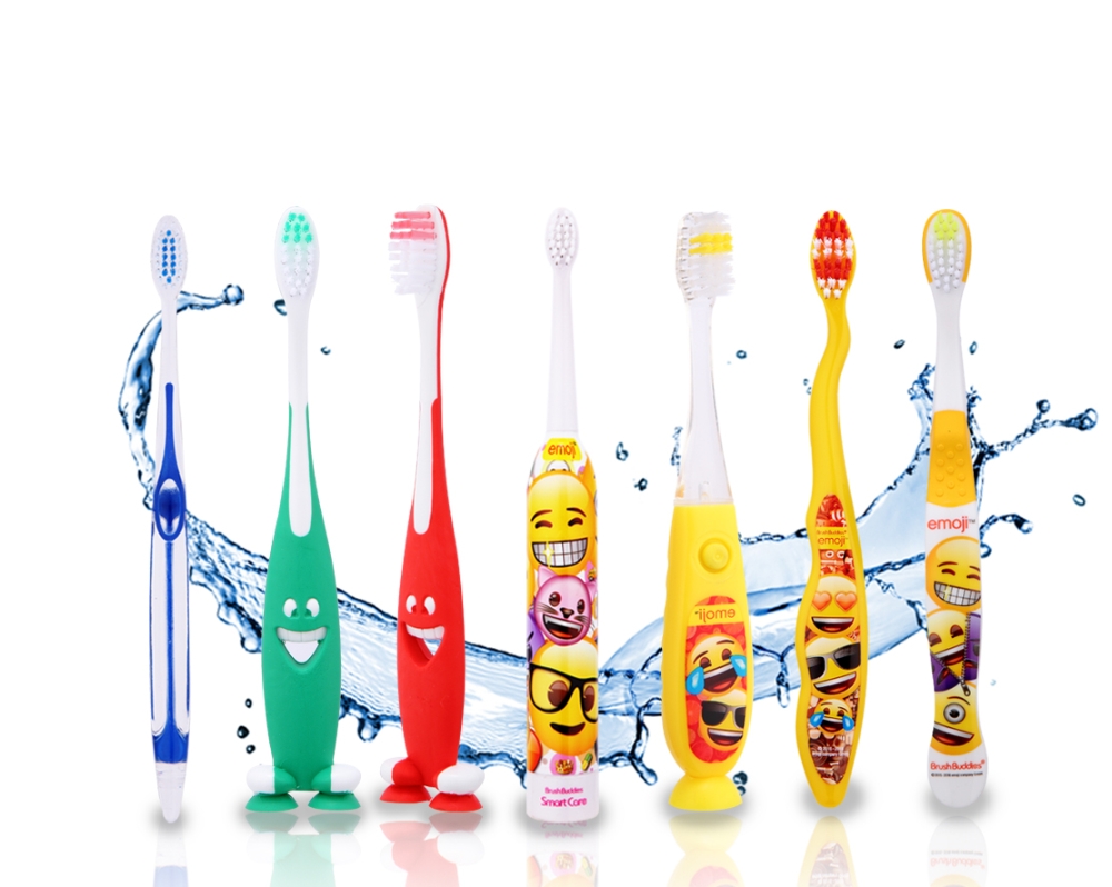 아이에이치몰 출시 캐릭터 칫솔 ‘브러쉬버디즈’.(사진=일화)