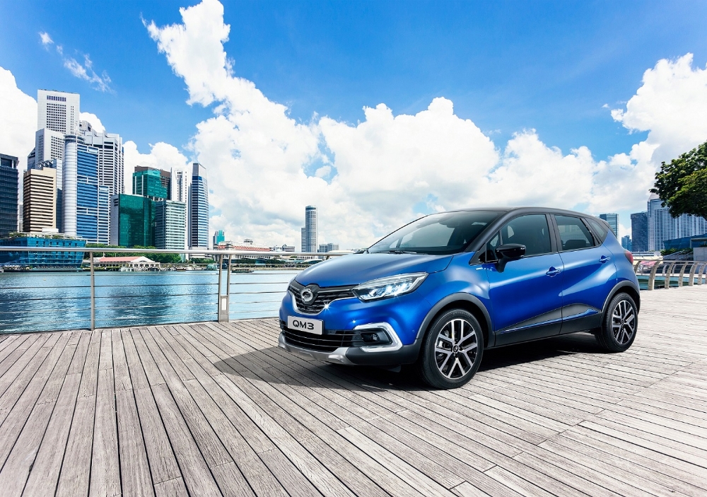 QM3 RE S-에디션 아이언 블루 컬러.(사진=르노삼성자동차)