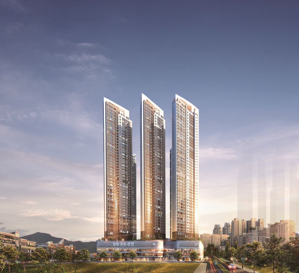 현대엔지니어링 힐스테이트 중동 조감도.(사진=리얼투데이)