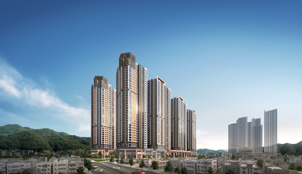 동래 3차 SK VIEW 투시도.(사진=SK건설)