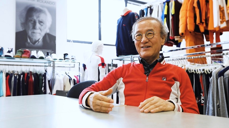 휠라 윤윤수 회장.(사진=휠라)