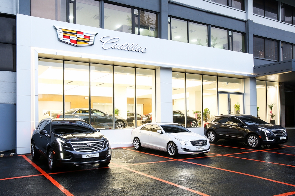캐딜락 용산전시장.(사진=캐딜락)