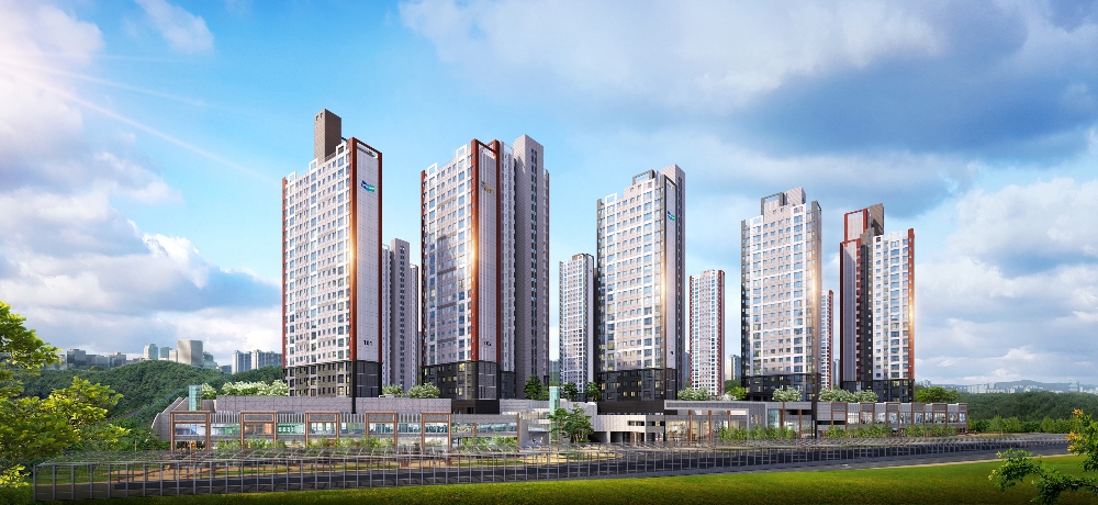 신동백 두산위브더제니스 투시도.(사진=두산건설)