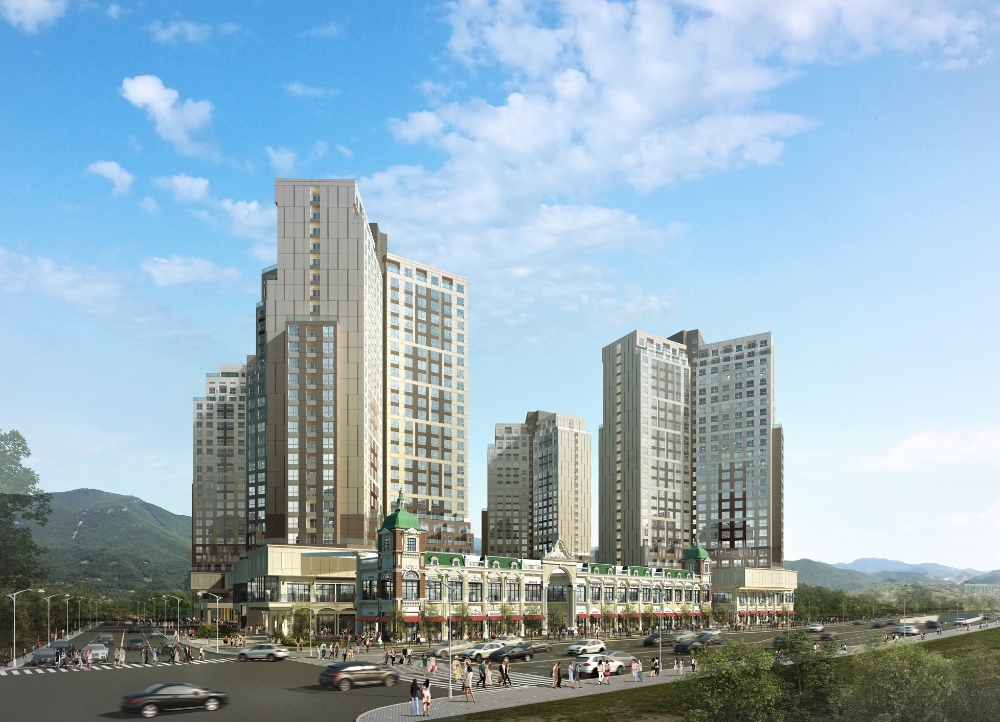 힐스테이트 삼송역 스칸센 투시도.(사진=현대건설)