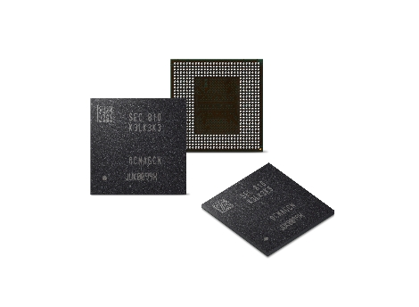 8GB LPDDR5 D램 패키지 사진. (사진=삼성전자)