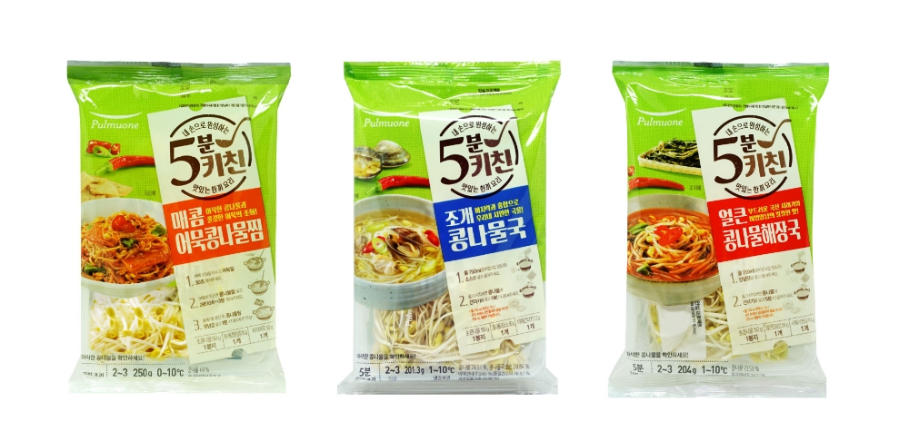 풀무원, 가정간편식 ‘5분 키친 콩나물 요리’ 출시