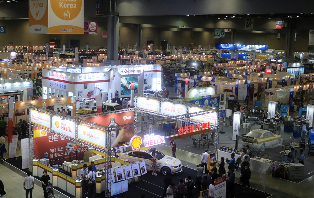 2017 오토위크 모습.(사진=한국자동차튜닝협회)