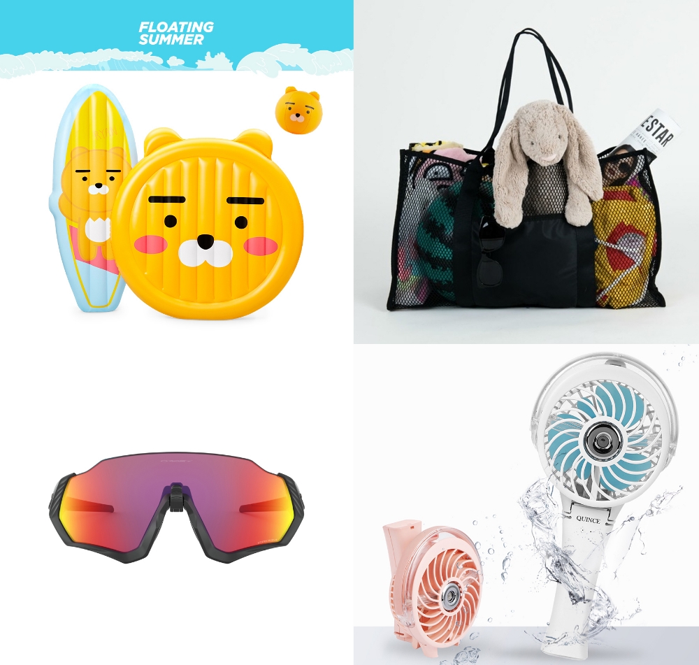 휴가철 HOT 아이템은 뭐?…유통가, 이색 바캉스 용품 불티