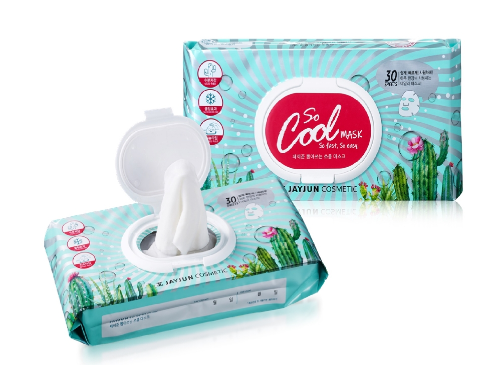 제이준코스메틱 ‘뽑아쓰는 쏘쿨 마스크’출시