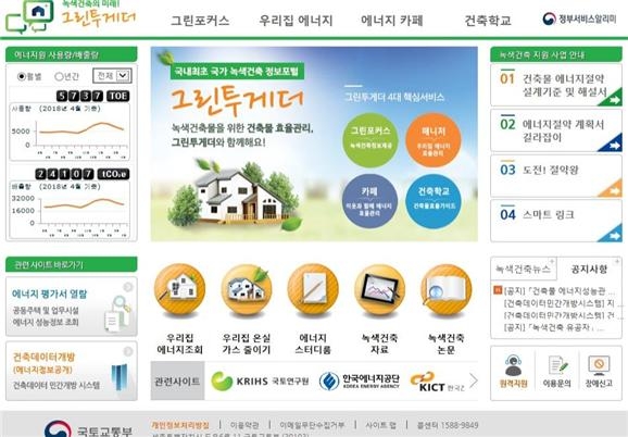 그린투게더 메인.(사진=한국감정원)