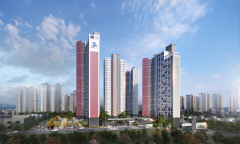 전주 인후 더샵 투시도.(사진=포스코건설)