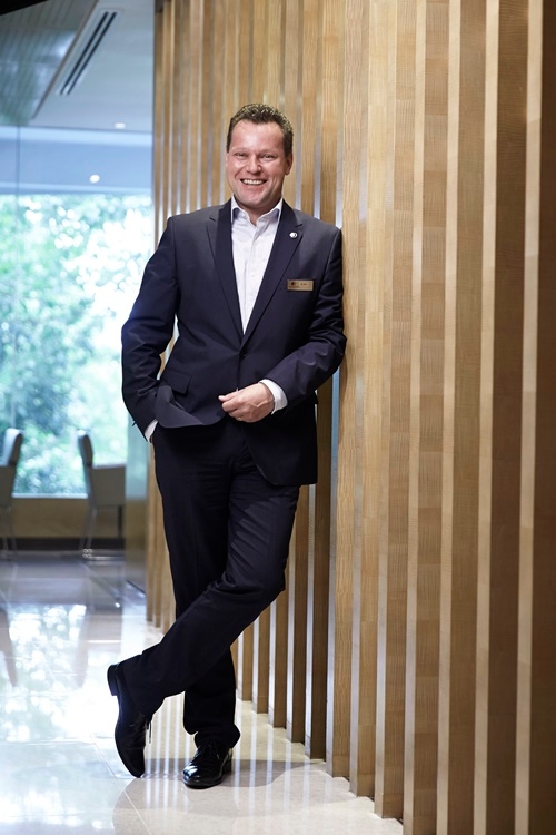 장세바스티앙클링(Jean-Se′bastien Kling) 힐튼 부산 총지배인.