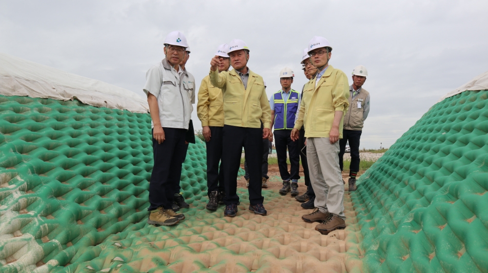 긴급 현장 안전점검 모습.(사진=SL공사)