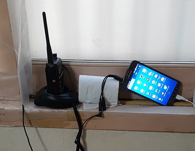 도처에 필요한 장비.(사진제공=부산지방경찰청)