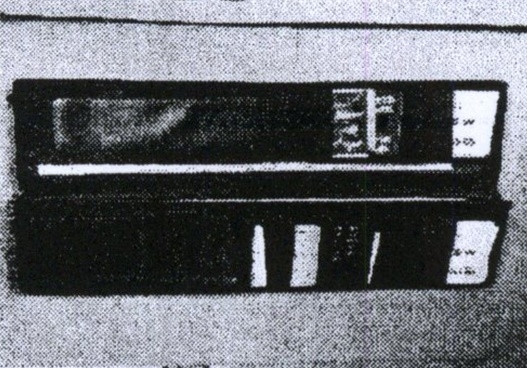 현금을 빼가고 현장에 버려둔 지갑. (사진제공=부산지방경찰청)