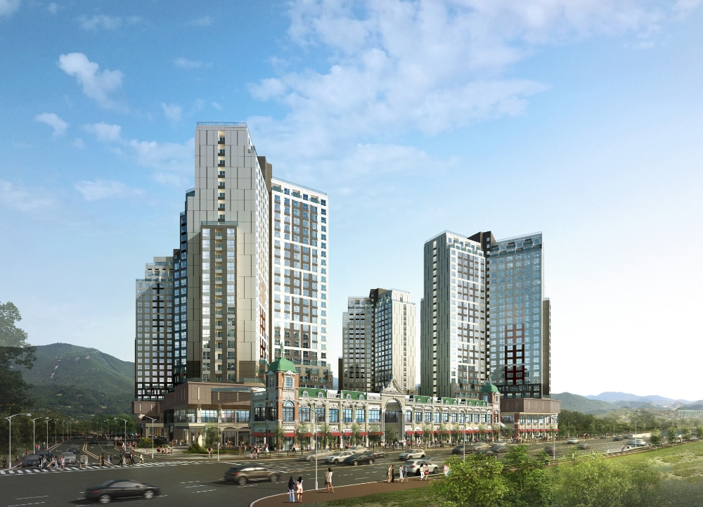 힐스테이트 삼송역 스칸센 투시도.(사진=현대건설)