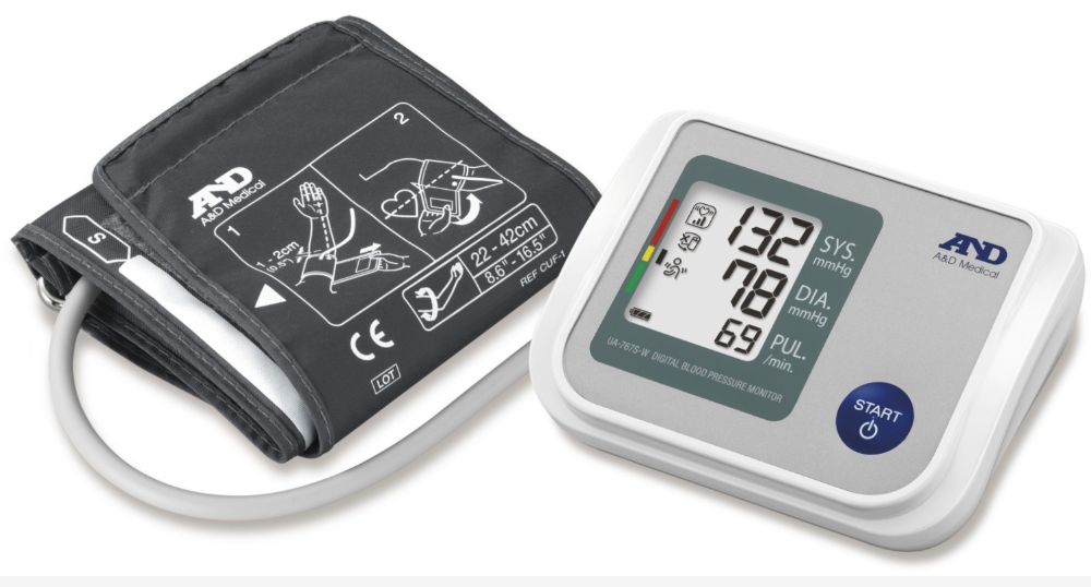 가정용 혈압계 'UA-767S-W' (사진=보령A&D메디칼)