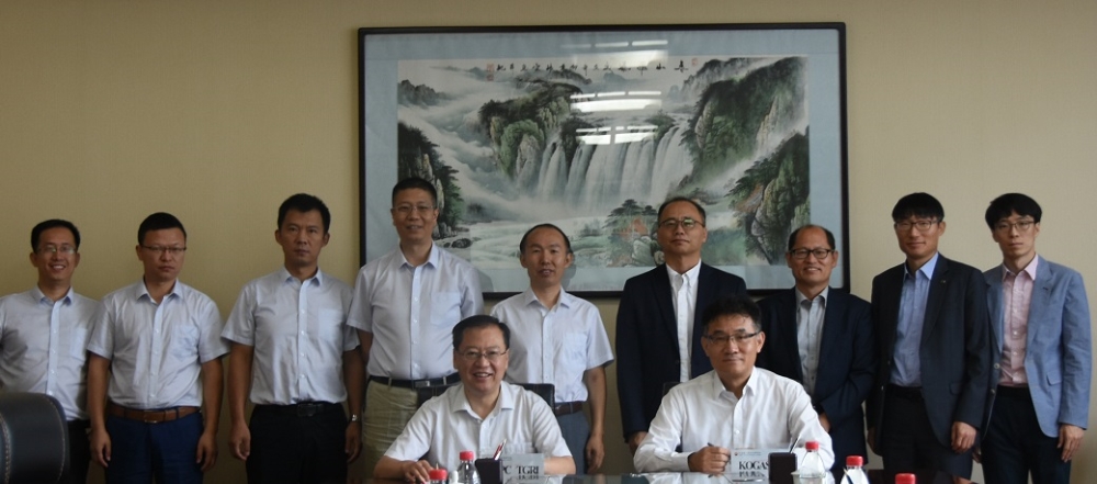  한국가스공사(사장 정승일) 가스연구원은 9월 6일 중국 시안에서 중국석유천연가스공사(CNPC) 배관연구원(TGRI)과 가스배관 분야 기술교류를 위한 양해각서(MOU)를 체결했다고 13일 밝혔다.(사진=한국가스공사)