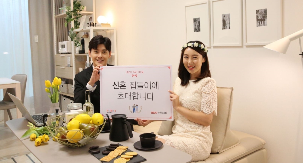 용산아이파크몰점 생애주기별 집꾸밈 신혼 아이디어 이미지. (사진=한샘)