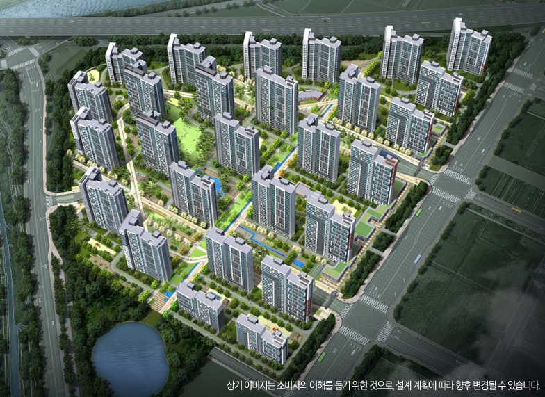 병점역 아이파크캐슬 조감도.(사진=현대산업개발·롯데건설 컨소시엄)