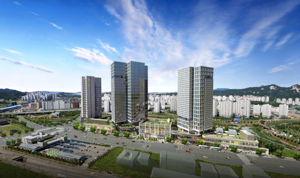 별내역 파라곤스퀘어 투시도.(사진=동양건설산업)
