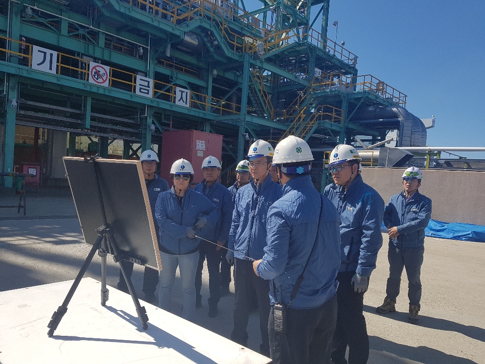 김영두 사장 직무대리는 전임 사장의 부재에 따른 업무 공백을 최소화하고, 전사적 안전관리 강화를 위해 휴일 특별현장점검을 시행했다. (사진=한국가스공사)