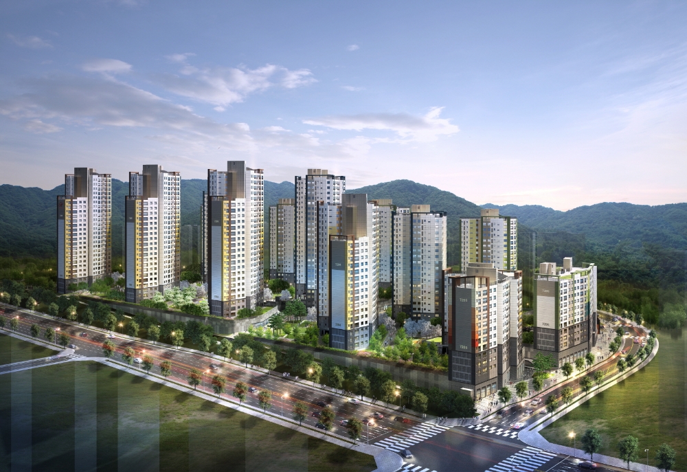 힐스테이트 북위례 석경투시도.(사진=현대엔지니어링)