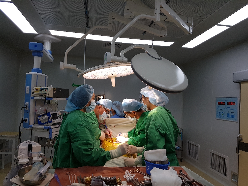 몽골 현지 심장병 환자 수술 및 의료진 교육 (사진=분당차병원)