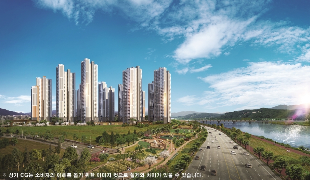 대전 동일스위트 리버 스카이 투시도.(사진=동일스위트)