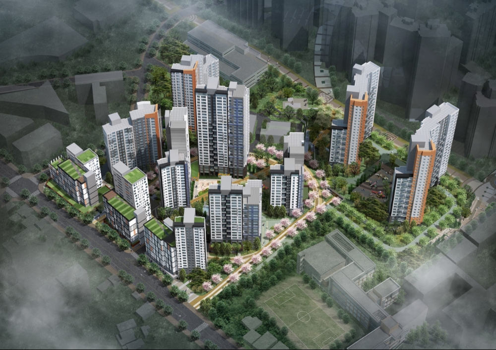 노량진8구역 재개발 조감도.(사진=서울시 클린업시스템)