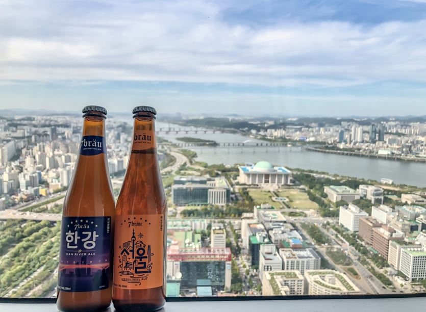 세븐브로이 한강., 서울 맥주 이미지. (사진=세븐브로이)