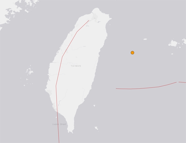 대만 지진, 앞 바다서 5.7 규모 감지...도심도 흔들 '불안감 가중되는 현지'